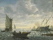 Lieve Verschuier Caulking a ship Sweden oil painting artist